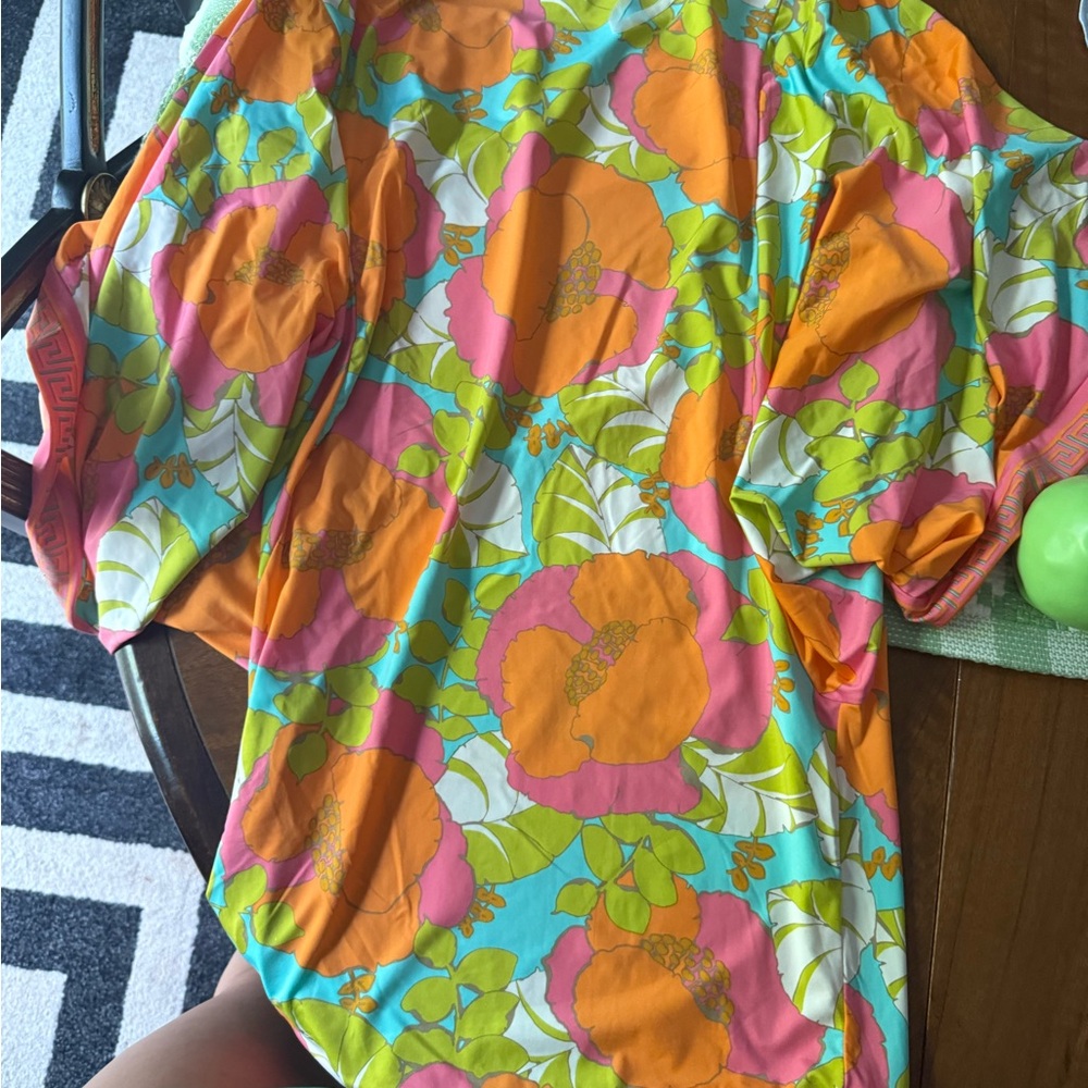 NWT Trina Turk Playa De Flor Swim Cover - Picture 4 of 5